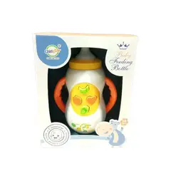 GENERICO - Juguete mamadera musica para bebe y niños 18 x 14cm