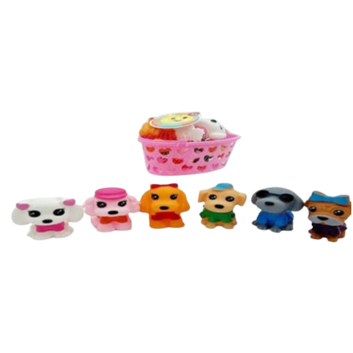 GENERICO - Set mini juguete de mascotas 7unds