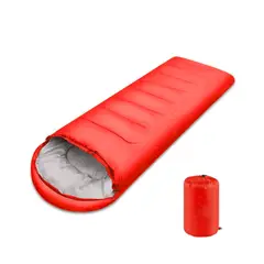 IMPORTCLICK - Saco Dormir Camping Individual Camping Adultos Rojo - Rojo