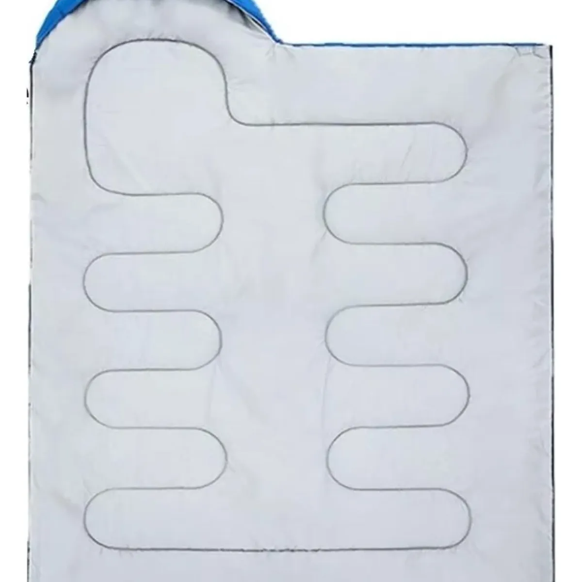 IMPORTCLICK - Saco Dormir Camping Individual Camping Adultos Azul IMPORTCLICK