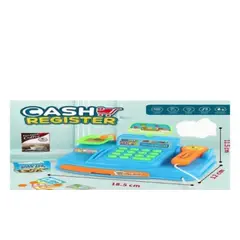 GENERICO - Caja juguete registradora 24 x15cm y pilas