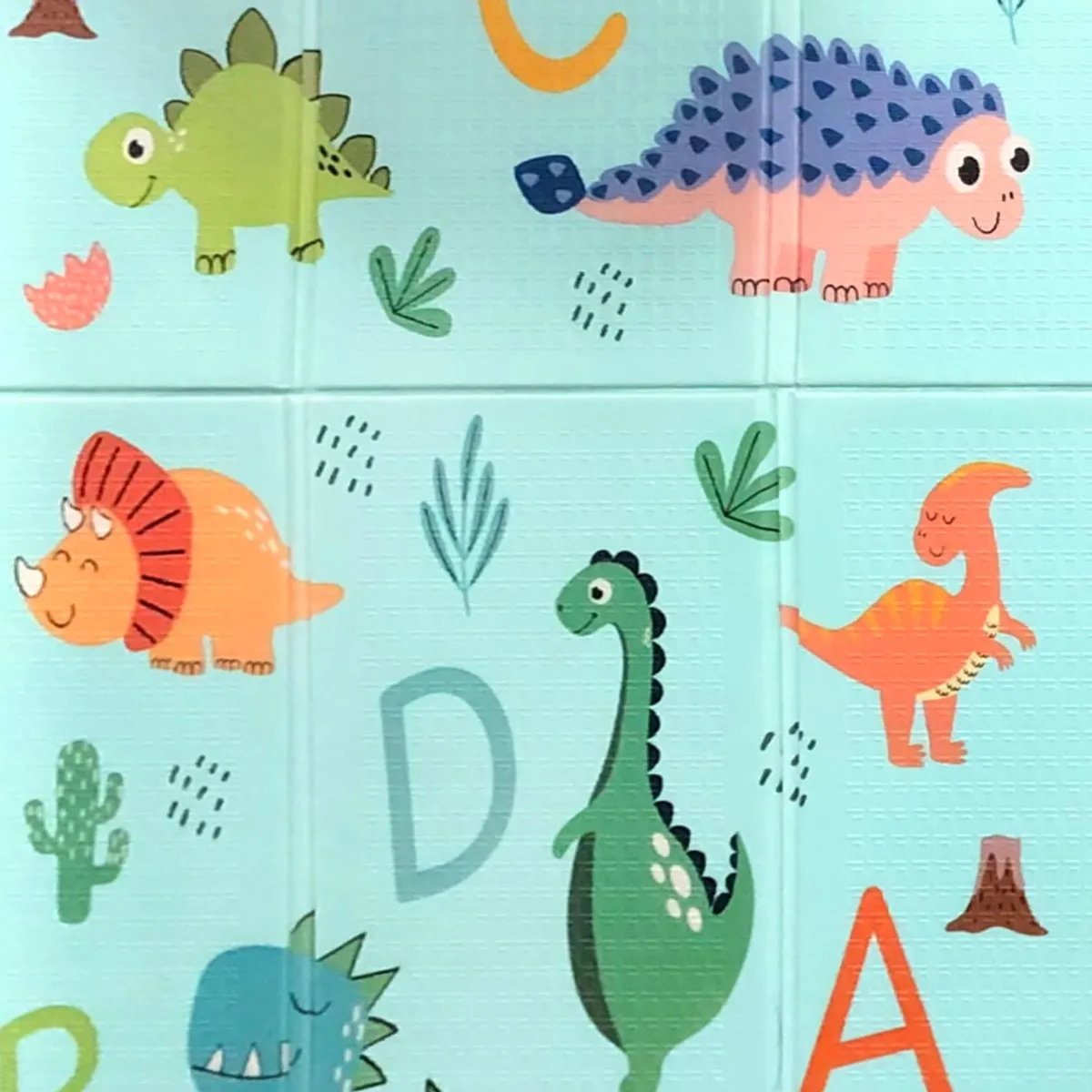INFANTI - Alfombra para Juego Plegable Dino