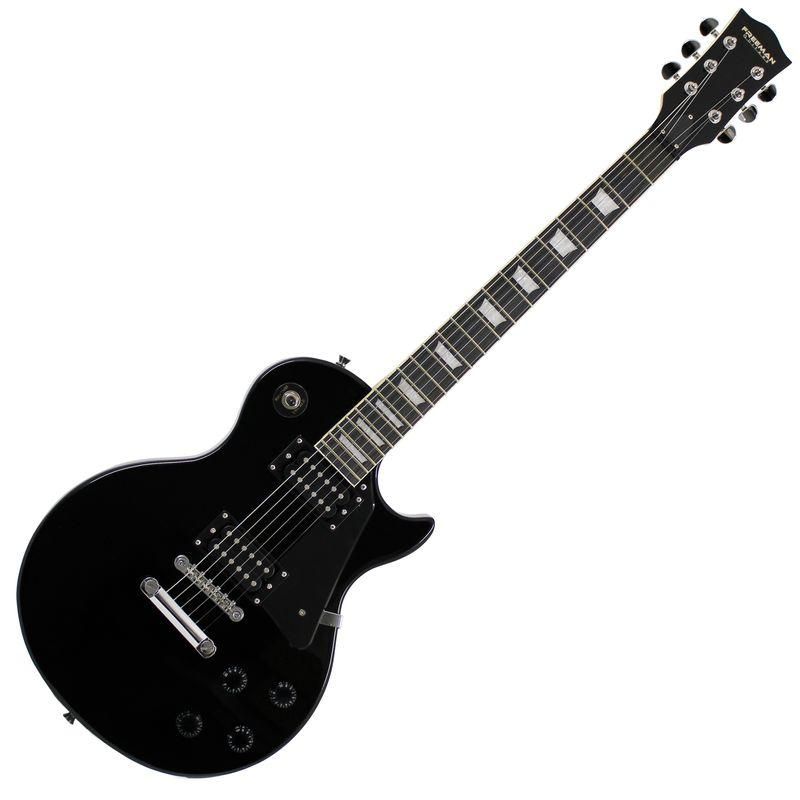 FREEMAN - Guitarra eléctrica Freeman LP SLP-100 Negra