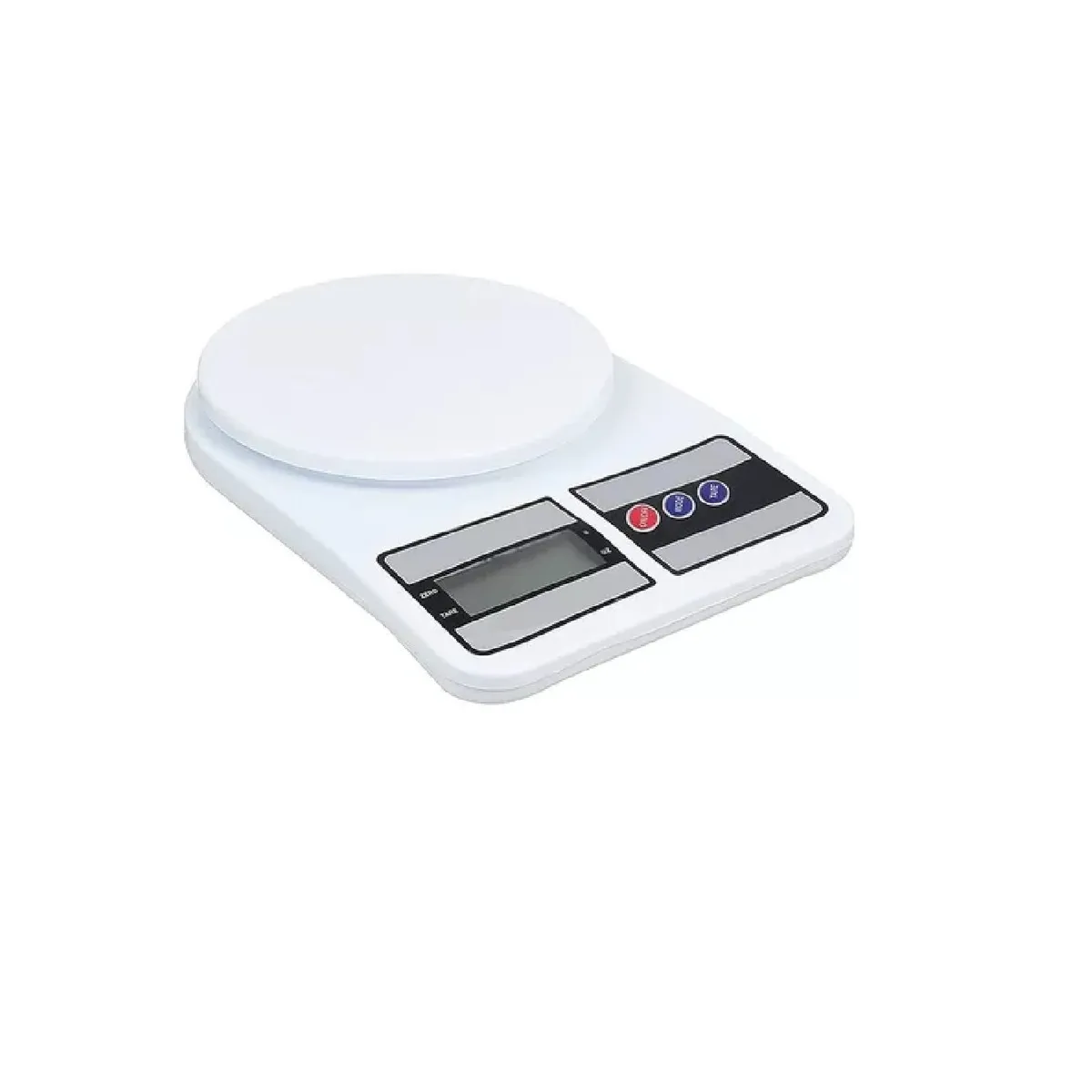 ANGELES DEL HOGAR - Balanza De Cocina Digital  10 Kg  Color Blanco