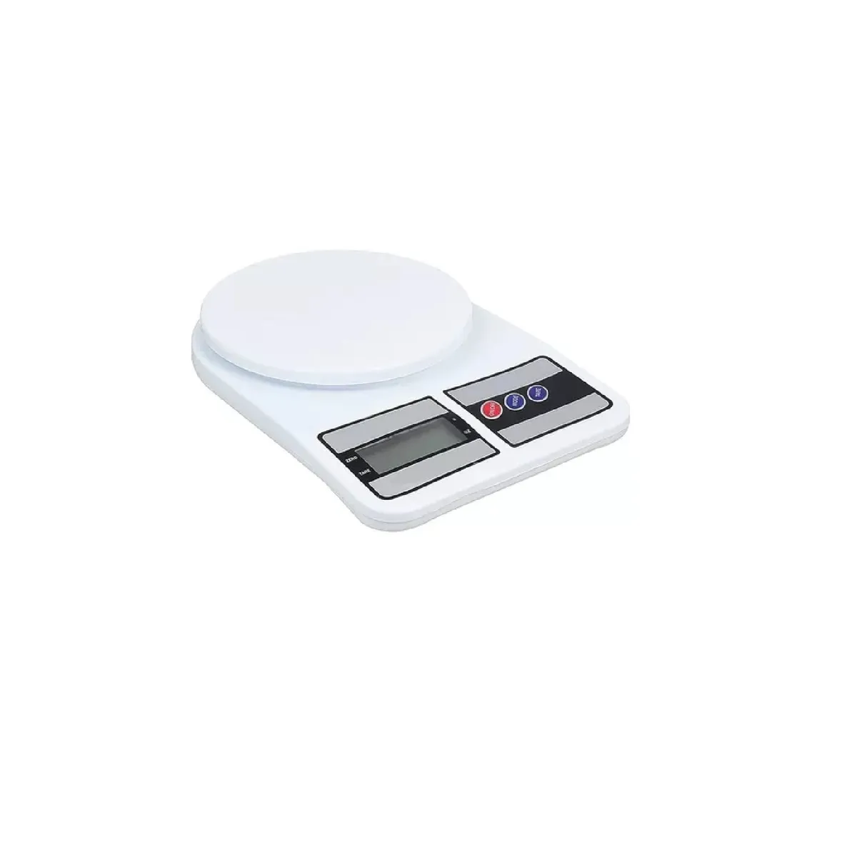 ANGELES DEL HOGAR - Balanza De Cocina Digital  10 Kg  Color Blanco