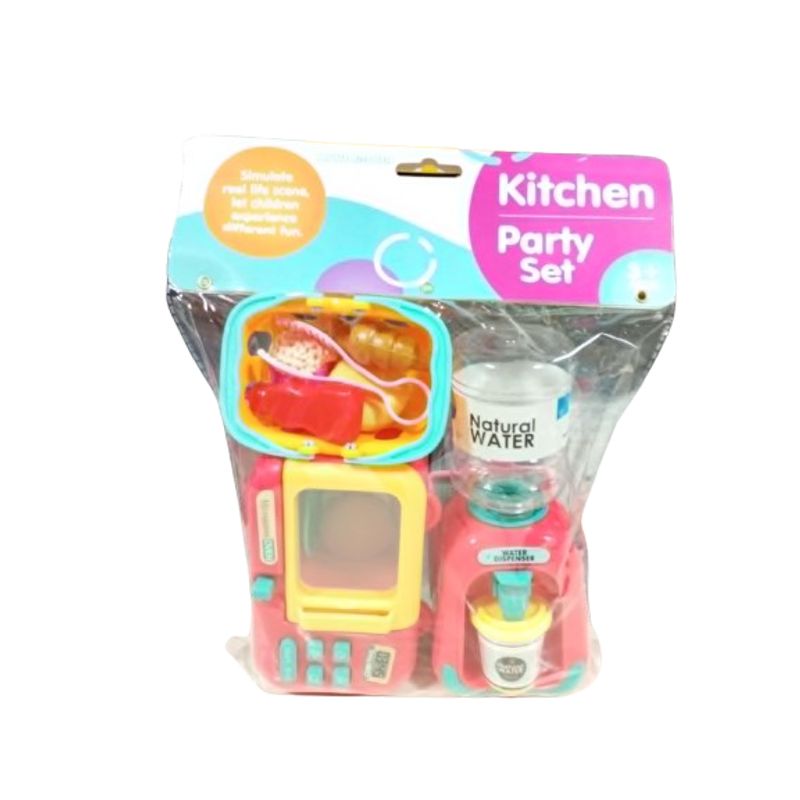 GENERICO - Set juguete cocina con accesorios 29.5 x 23cm