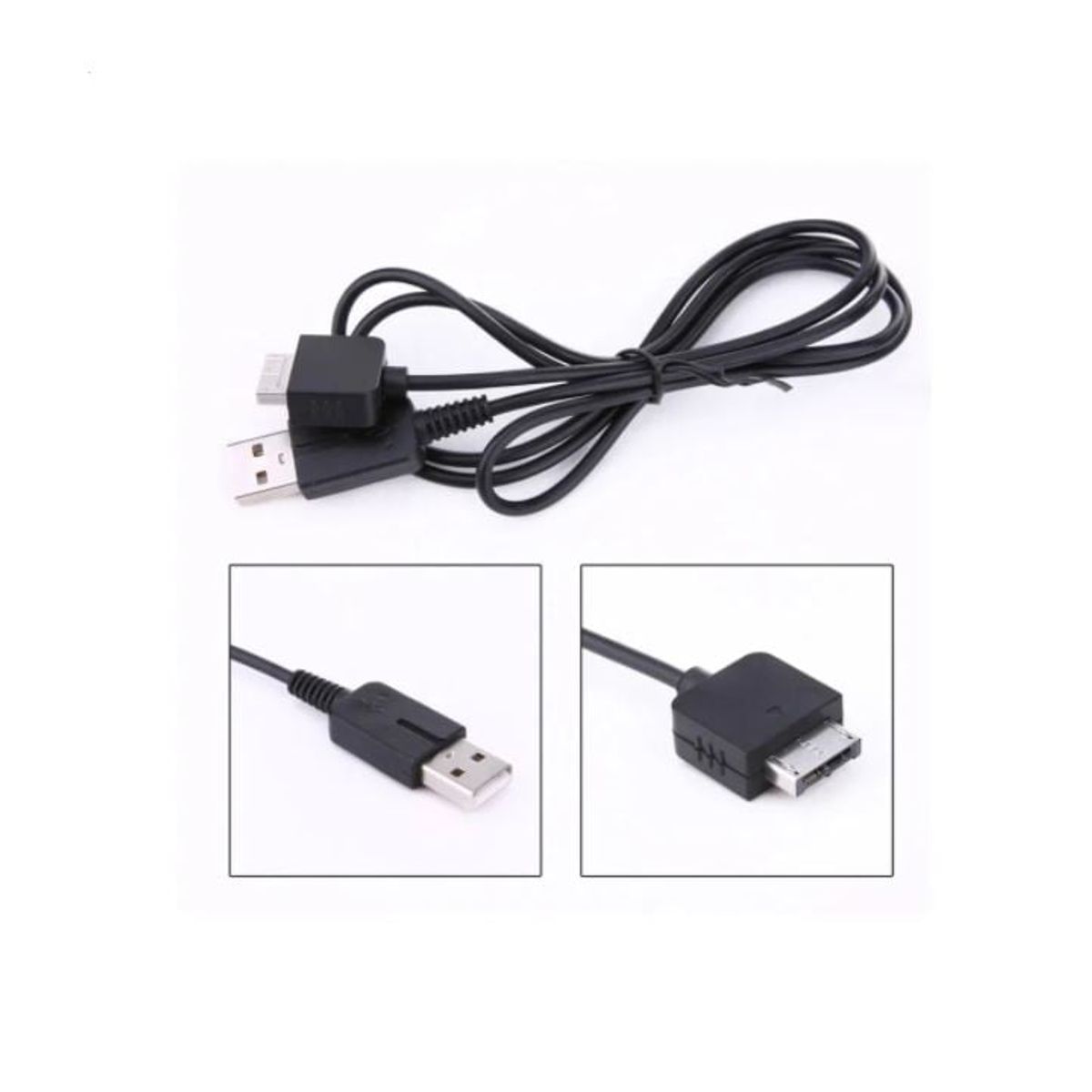 GENERICO - Cable Adaptador De Carga Sync Data Usb Psv Psvita