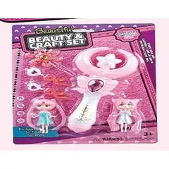 GENERICO - Set juguete de belleza con accesorios para niña