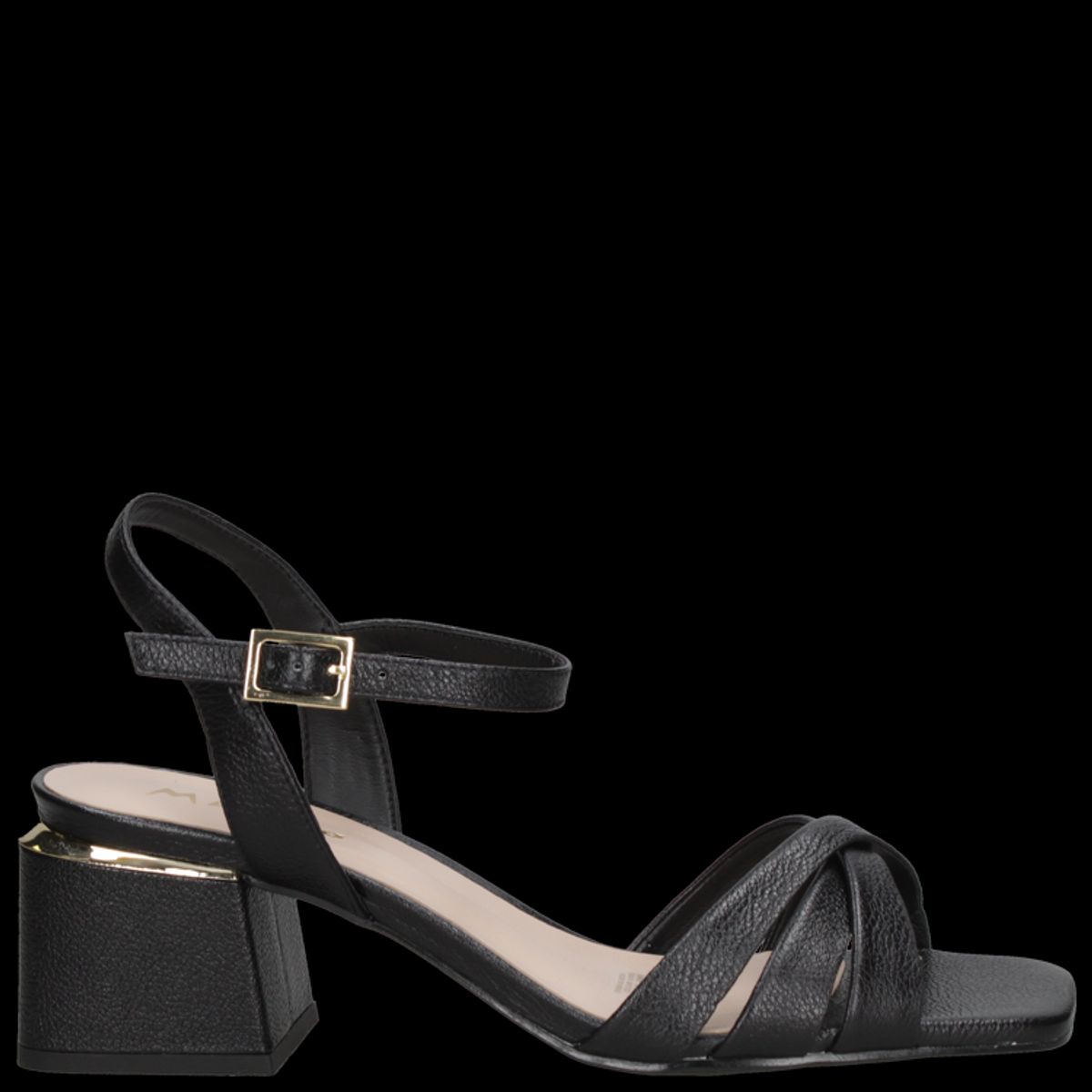 MINGO - Sandalia Vestir Mujer Negro Mingo