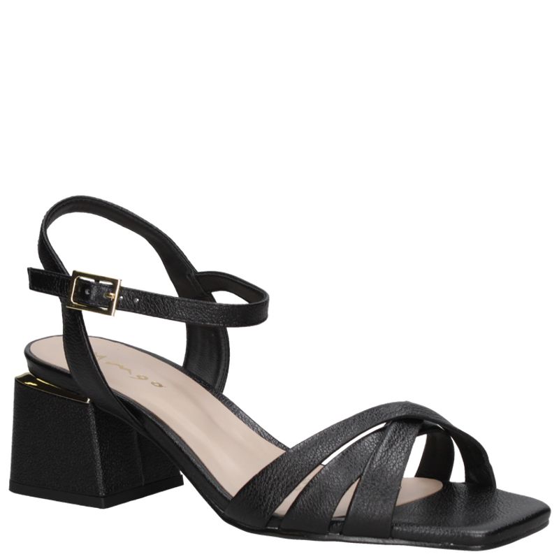 MINGO - Sandalia Vestir Mujer Negro Mingo