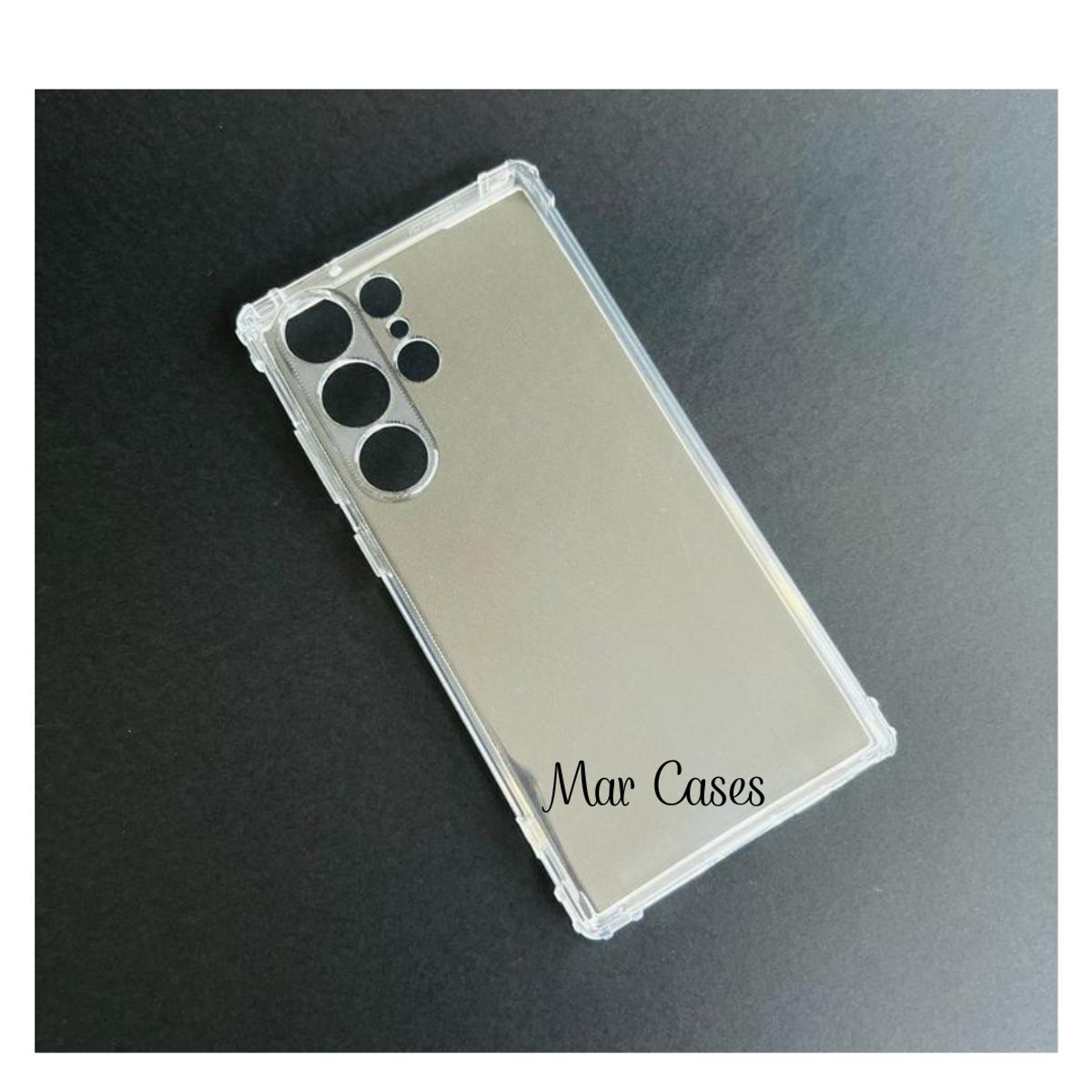 GENERICO - Carcasa Para Samsung S23 Ultra Transparente Reforzada