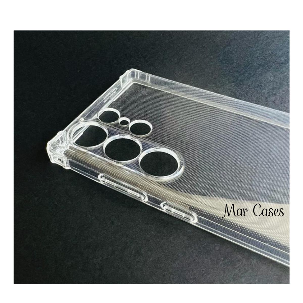 GENERICO - Carcasa Para Samsung S23 Ultra Transparente Reforzada