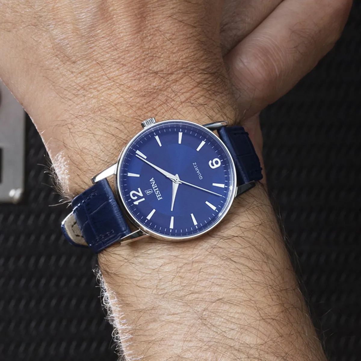 FESTINA - Reloj F20690/3 Festina Azul Hombre Correa Clásico
