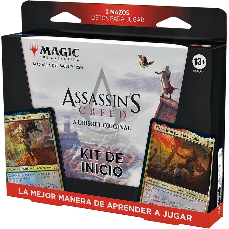 WIZARDS OF THE COAST - MTG Assassin´s Creed Kit de Inicio Versión en Español