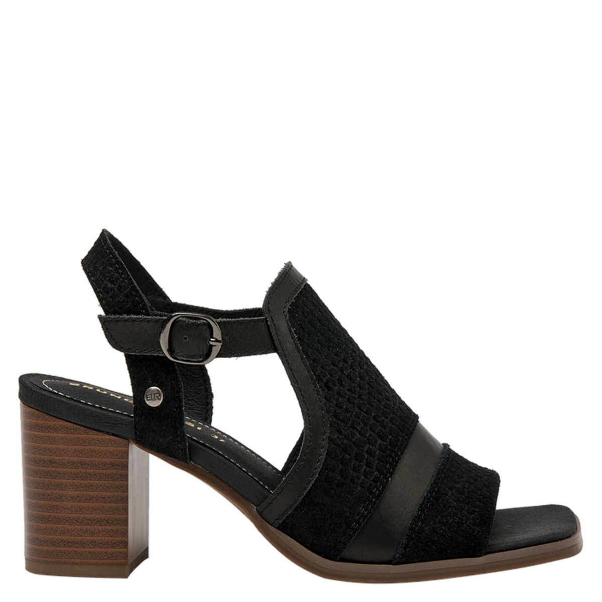 BRUNO ROSSI - Sandalia Casual Mujer Negro Bruno Rossi