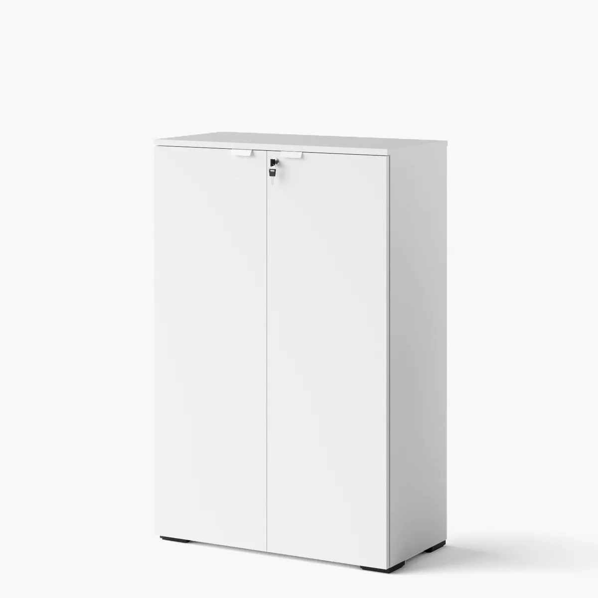 FORM OFFICE - Gabinete Oficina Medio Space 2 puertas Blanco Form