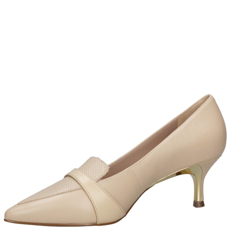 MINGO - Zapato Vestir Mujer Beige Mingo