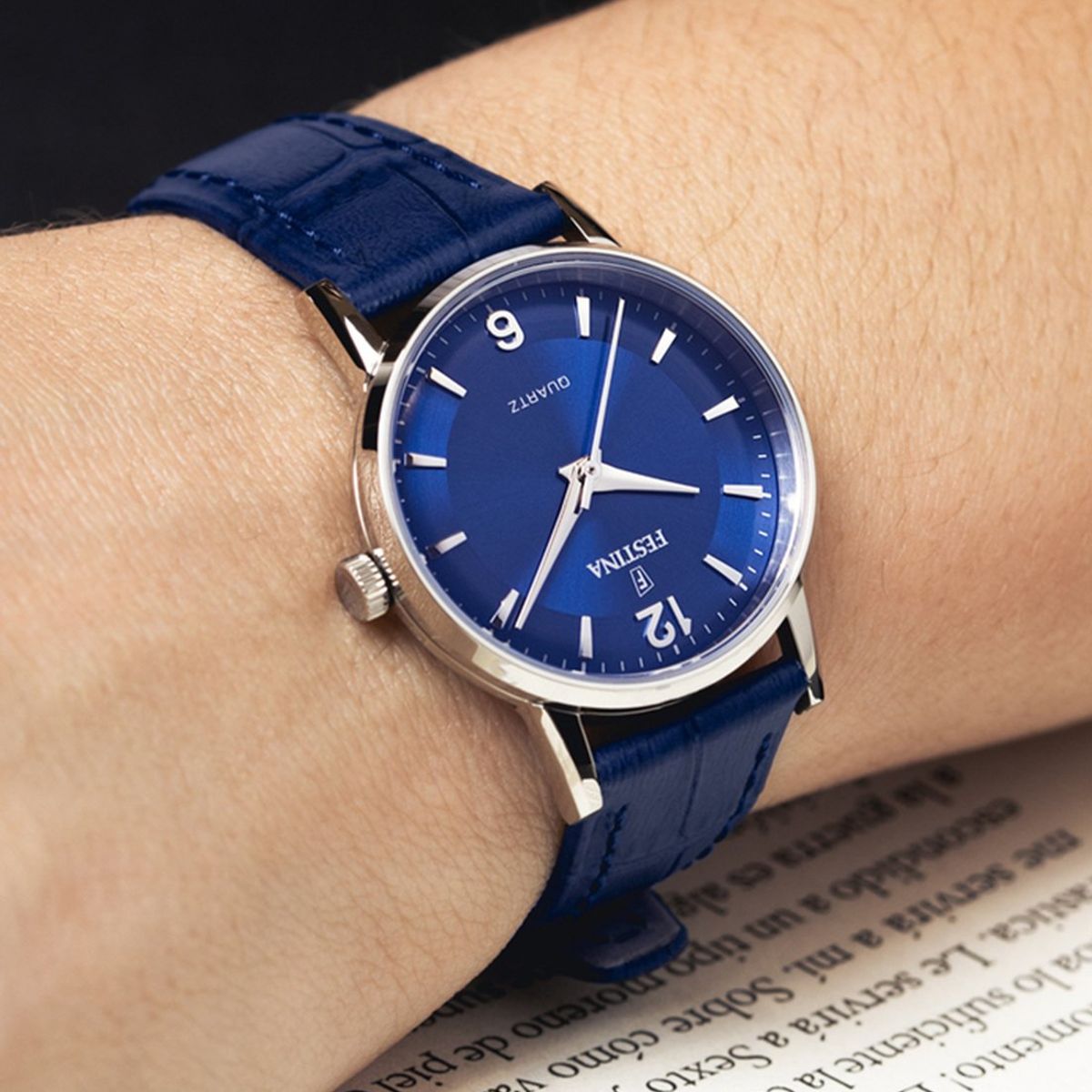 FESTINA - Reloj F20691/4 Festina Azul Mujer Correa Clásico