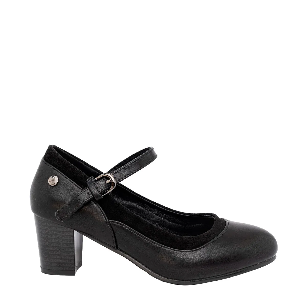 ALQUIMIA - Zapato Cueca Mujer Negro Alba Alquimia