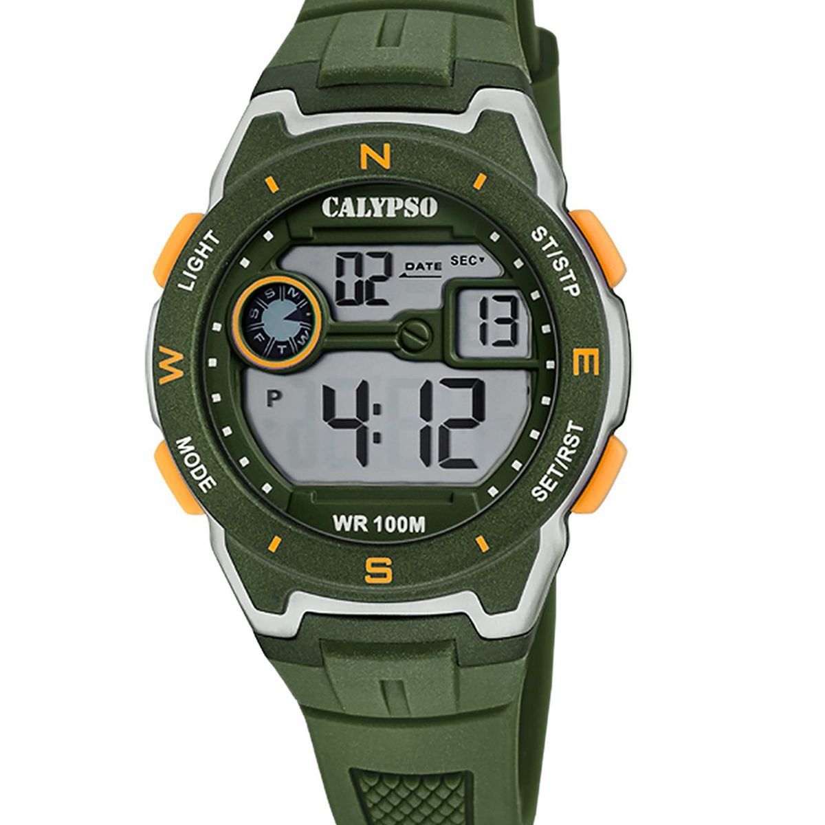 CALYPSO - Reloj K5853/2 Calypso Verde Infantil Digital Crush