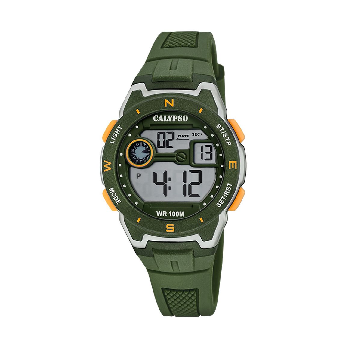 CALYPSO - Reloj K5853/2 Calypso Verde Infantil Digital Crush