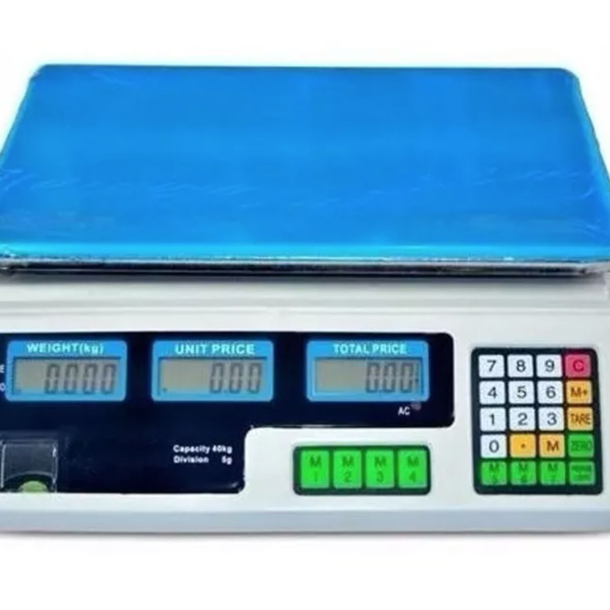 GENERICO - Balanza Pesa Digital 40kg Sobremesa