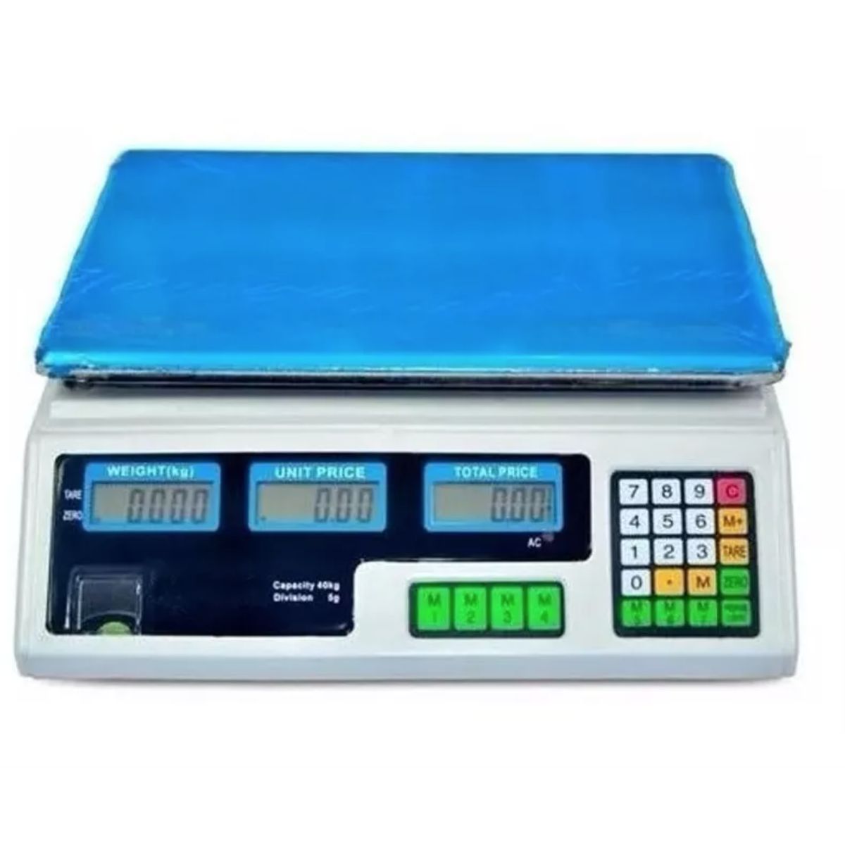 GENERICO - Balanza Pesa Digital 40kg Sobremesa