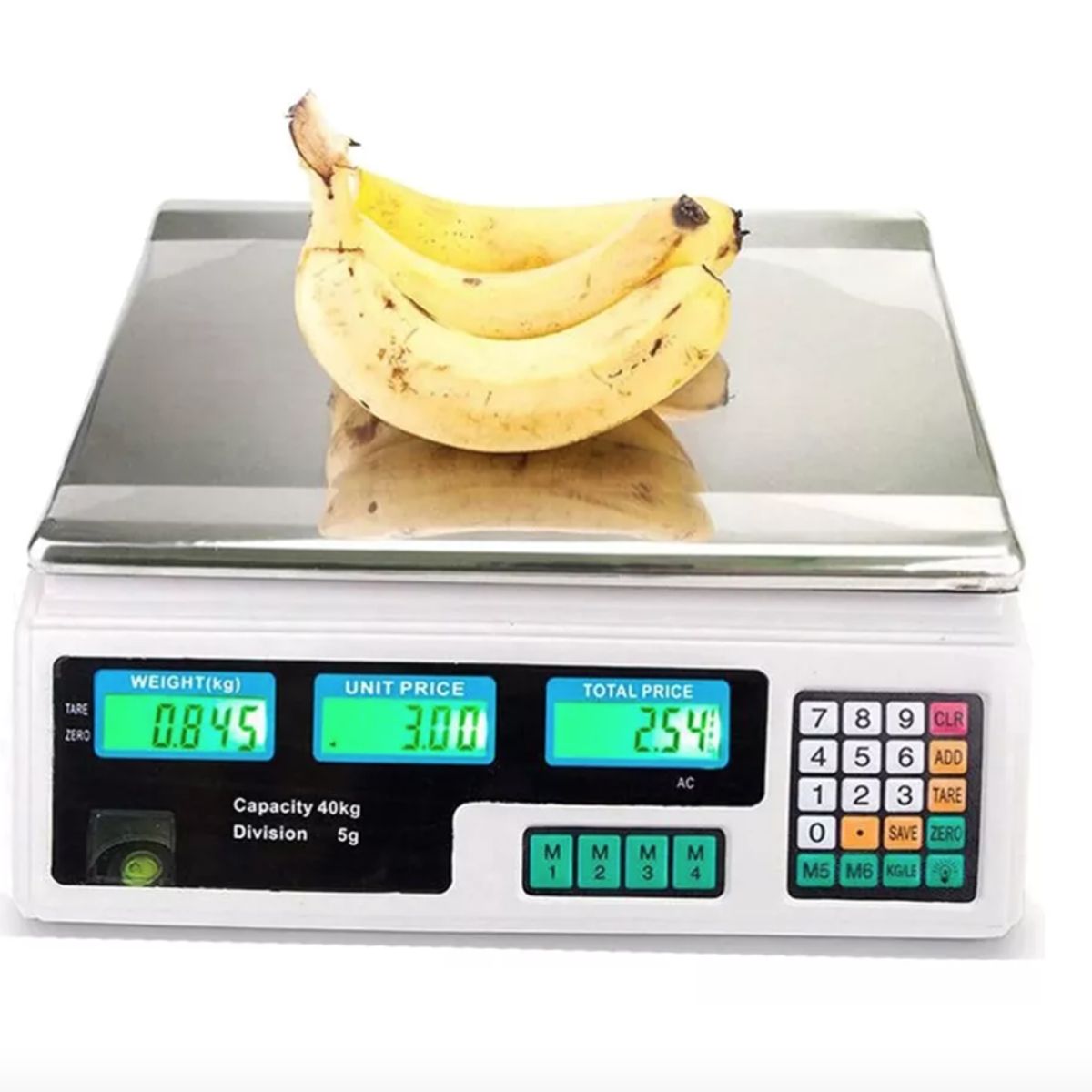 GENERICO - Balanza Pesa Digital 40kg Sobremesa