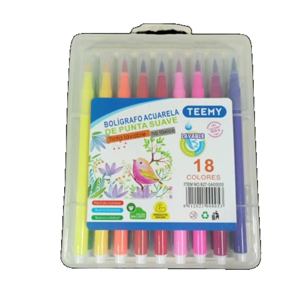 GENERICO - Caja 18 piezas lapices