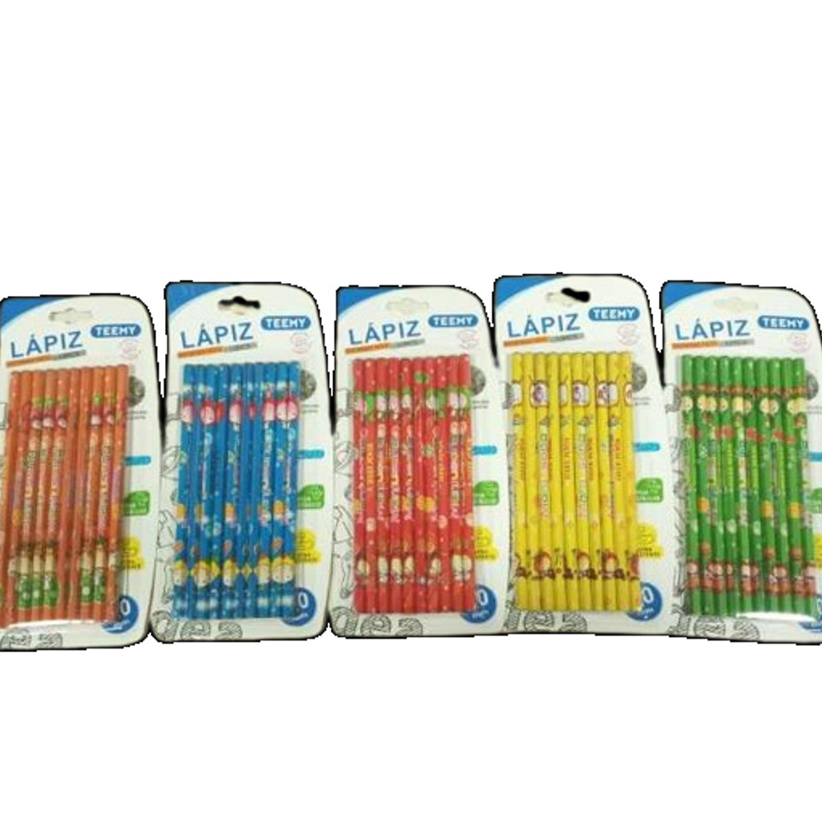 GENERICO - Pack 50 piezas surtidos de lapices