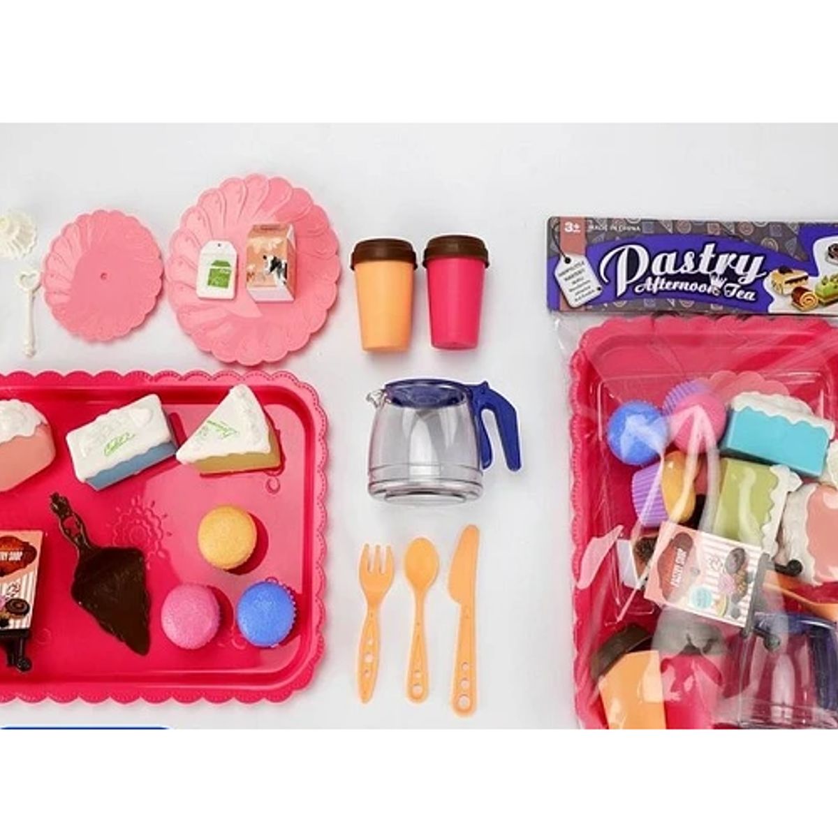 GENERICO - Set juguete de dulces con bandeja niños