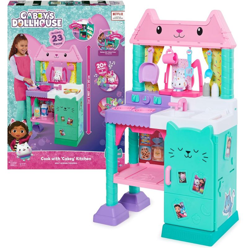 LA CASA DE GABBY - Gabby’s Dollhouse La Cocina De Gabby Con Accesorios