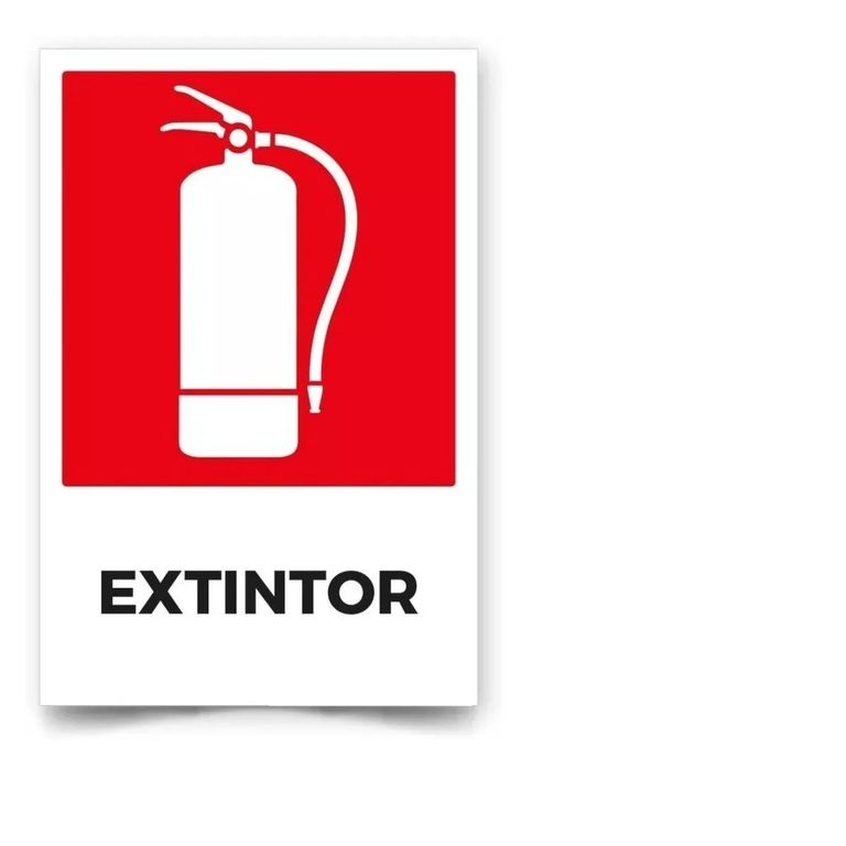 GENERICO Señalética De Seguridad Extintor 30x20cm | falabella.com