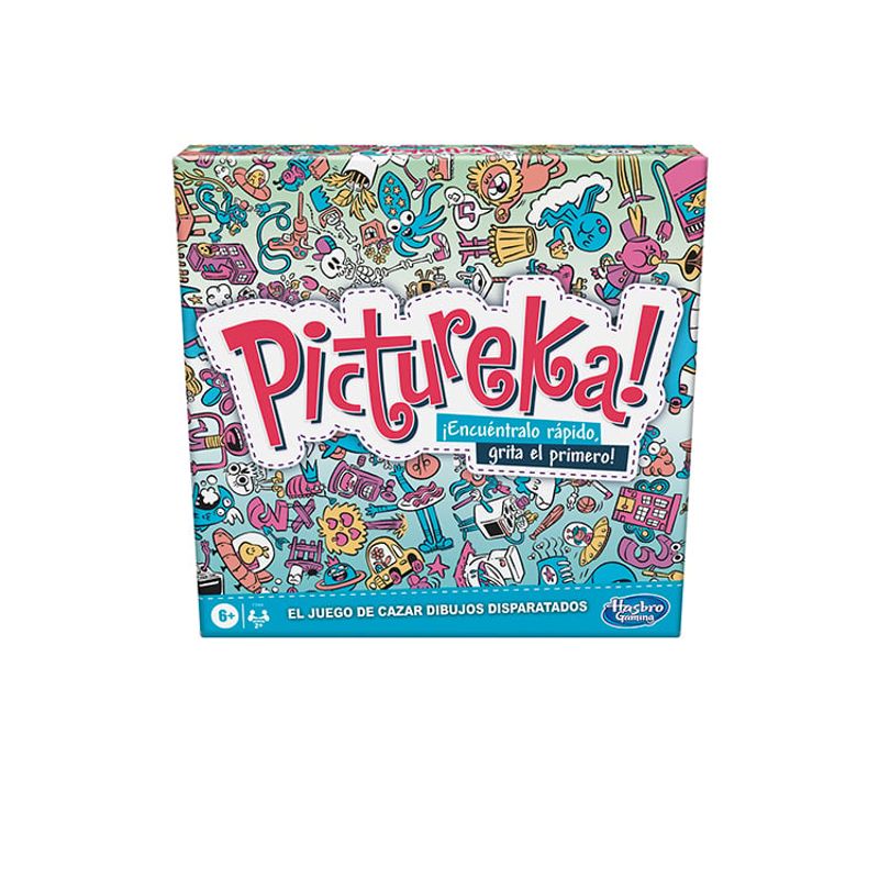 HASBRO - Pictureka nuevo - juego de cazar dibujos disparatados