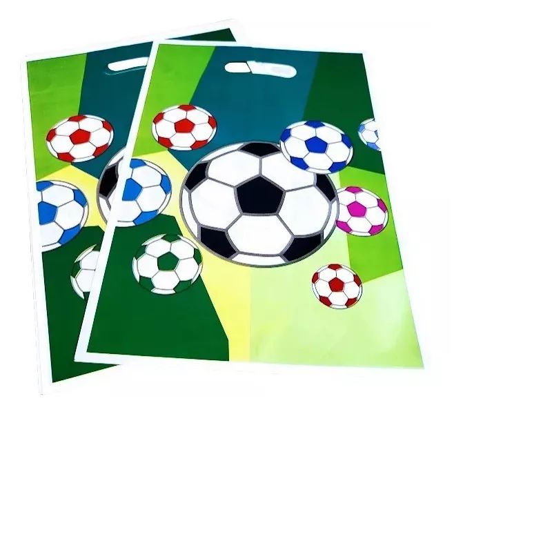 GENERICO - 10 Bolsas De Cumpleaños, Dulces, Sorpresas, Pelota, Fútbol