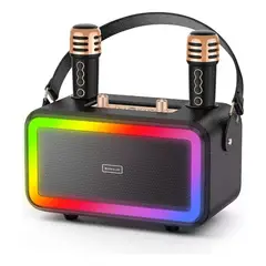 GENERICO - Parlante Máquina Estéreo Karaoke CMIK para Adultos y Niños