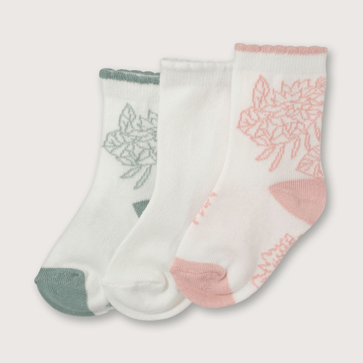 OPALINE - Calcetin Bebé niña Blanco 39383 Opaline