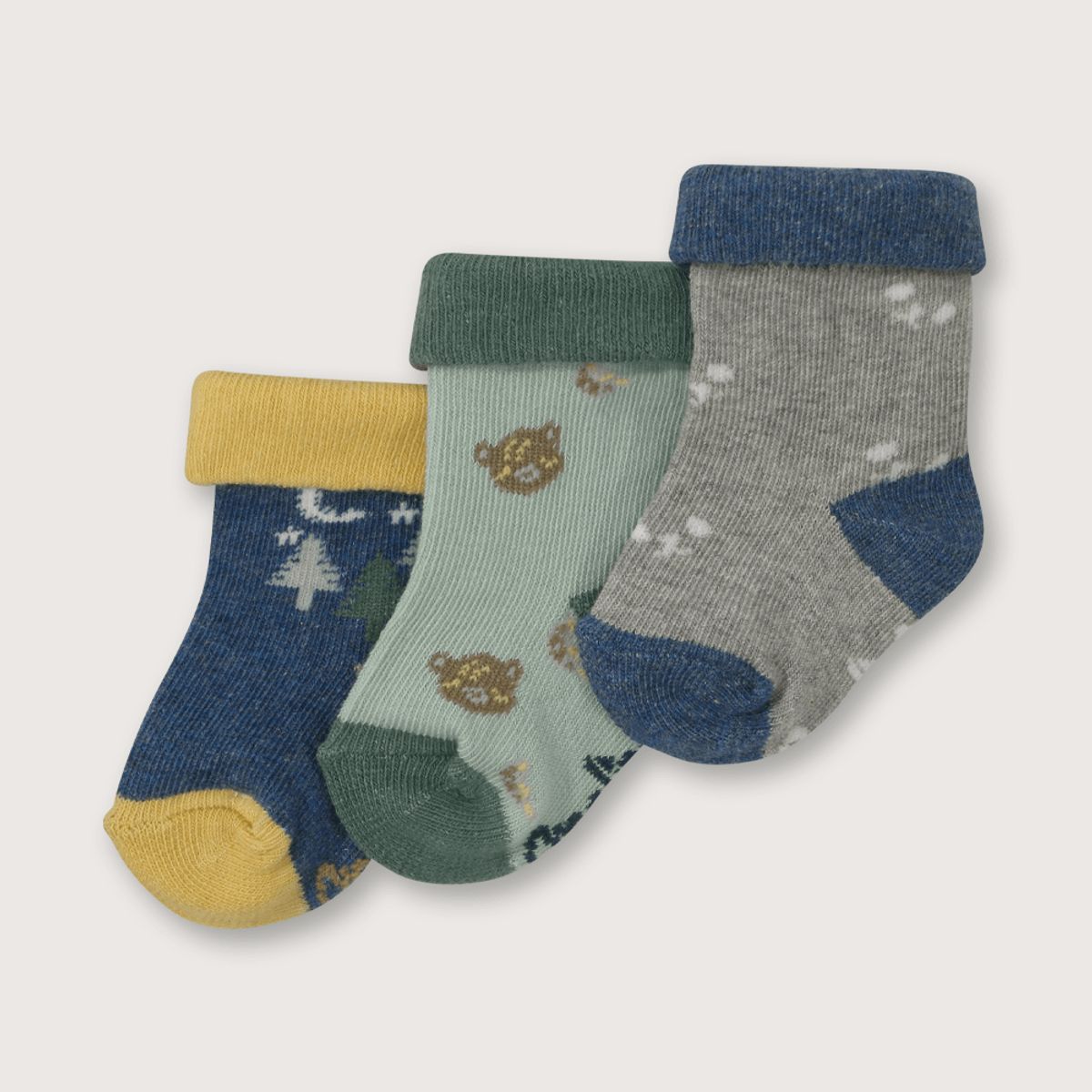 OPALINE - Calcetin Bebé niño Azul 39387 Opaline