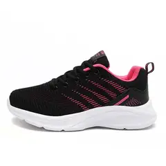 SHANDIAN - Zapatillas Running Mujer Rojo