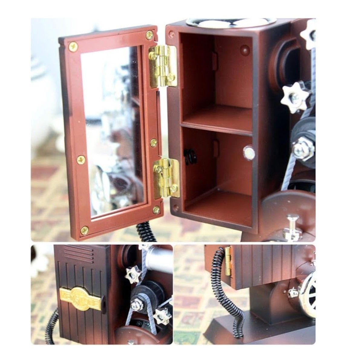 INVENCIBLE - Caja Musical Proyector con Movimiento NB95