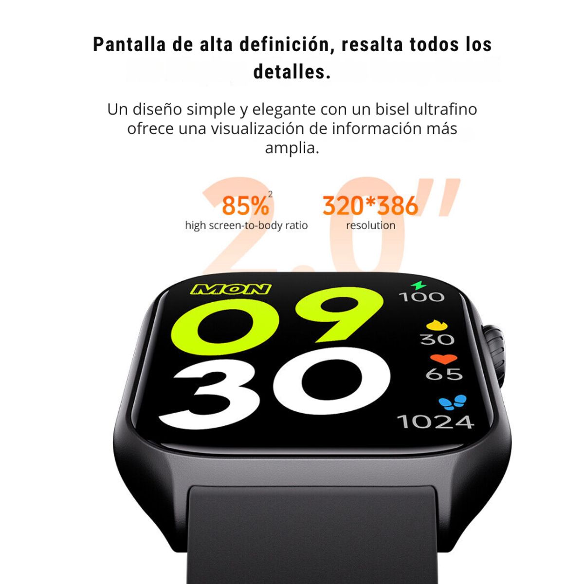 CRUSEC - SMARTWATCH GTS7 Bluetooth Fitness Y Deportes