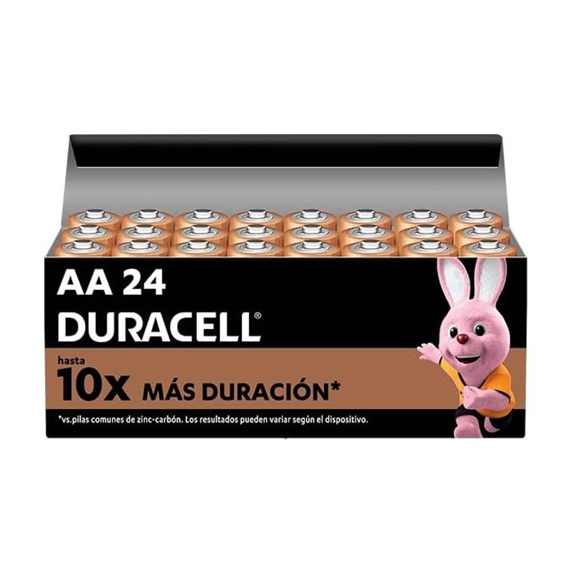 DURACELL - Pack 24 Pilas Duracell AA Alcalina Caja