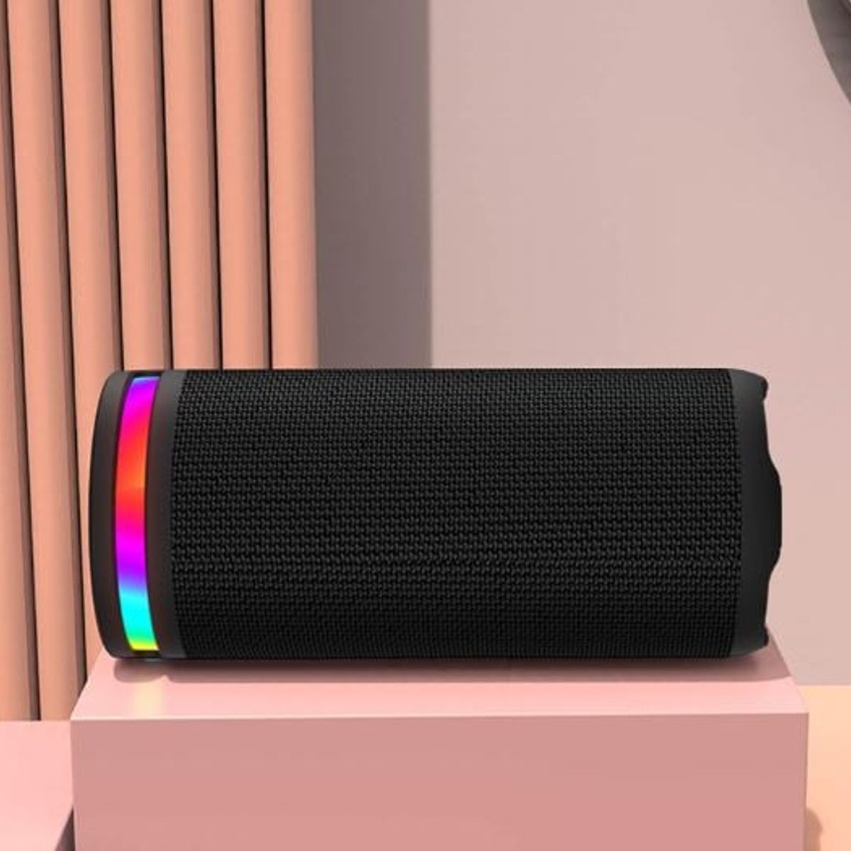 IRM - Parlante Inalámbrica RGB Altavoces doble Subwoofer IRM S278 Negro