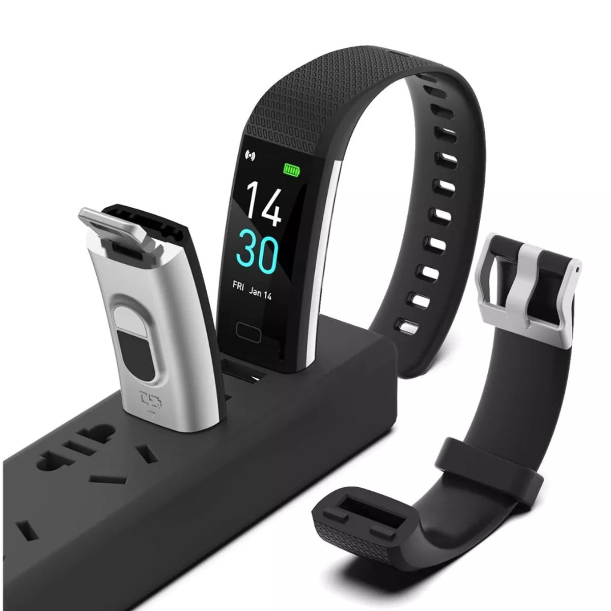 CRUSEC - Smartband S5 Bluetooth Monitor De Sueño Y Deportes