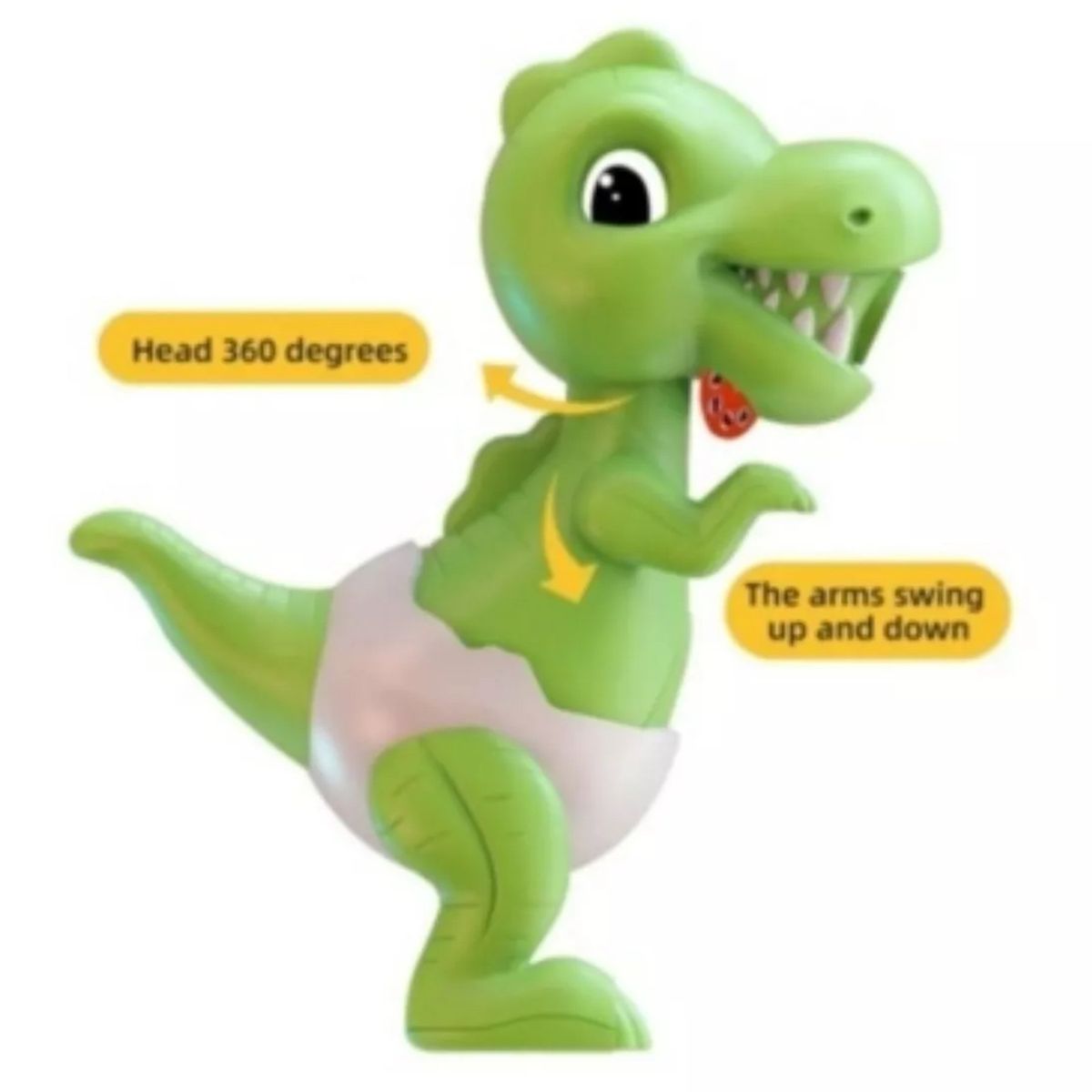 OEM - Juguete De Pintura De Proyección Dinosaurio - Verde