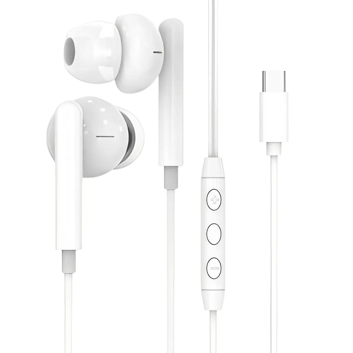 GENERICO - Audifonos Con Cable Tipo C Auriculares In-ear Usb C Android