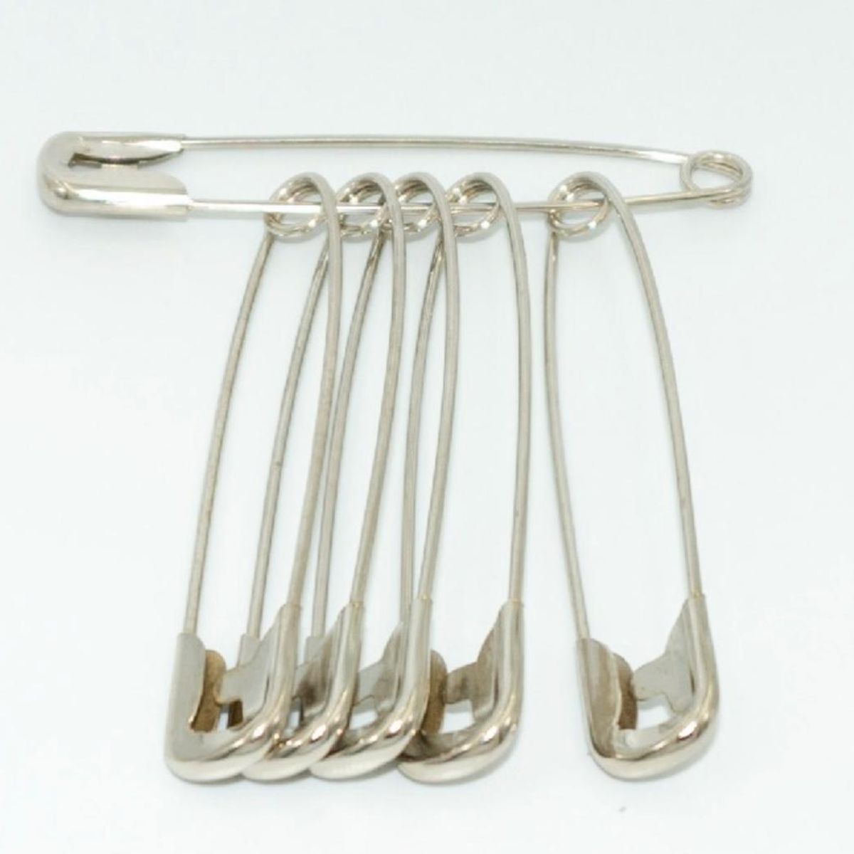 GENERICO - Alfiler de gancho set 12 unidades #0,1 y 2.