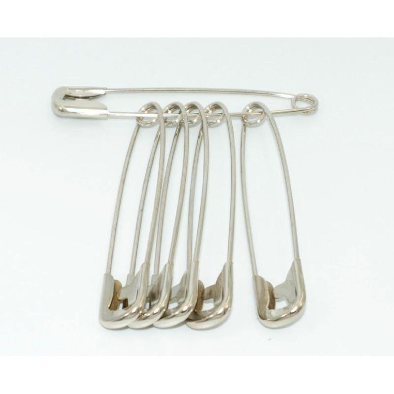 GENERICO - Alfiler de gancho set 12 unidades #3, 4.5 cm