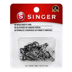 SINGER - ALFILER DE GANCHO TIPO PERA 50UN