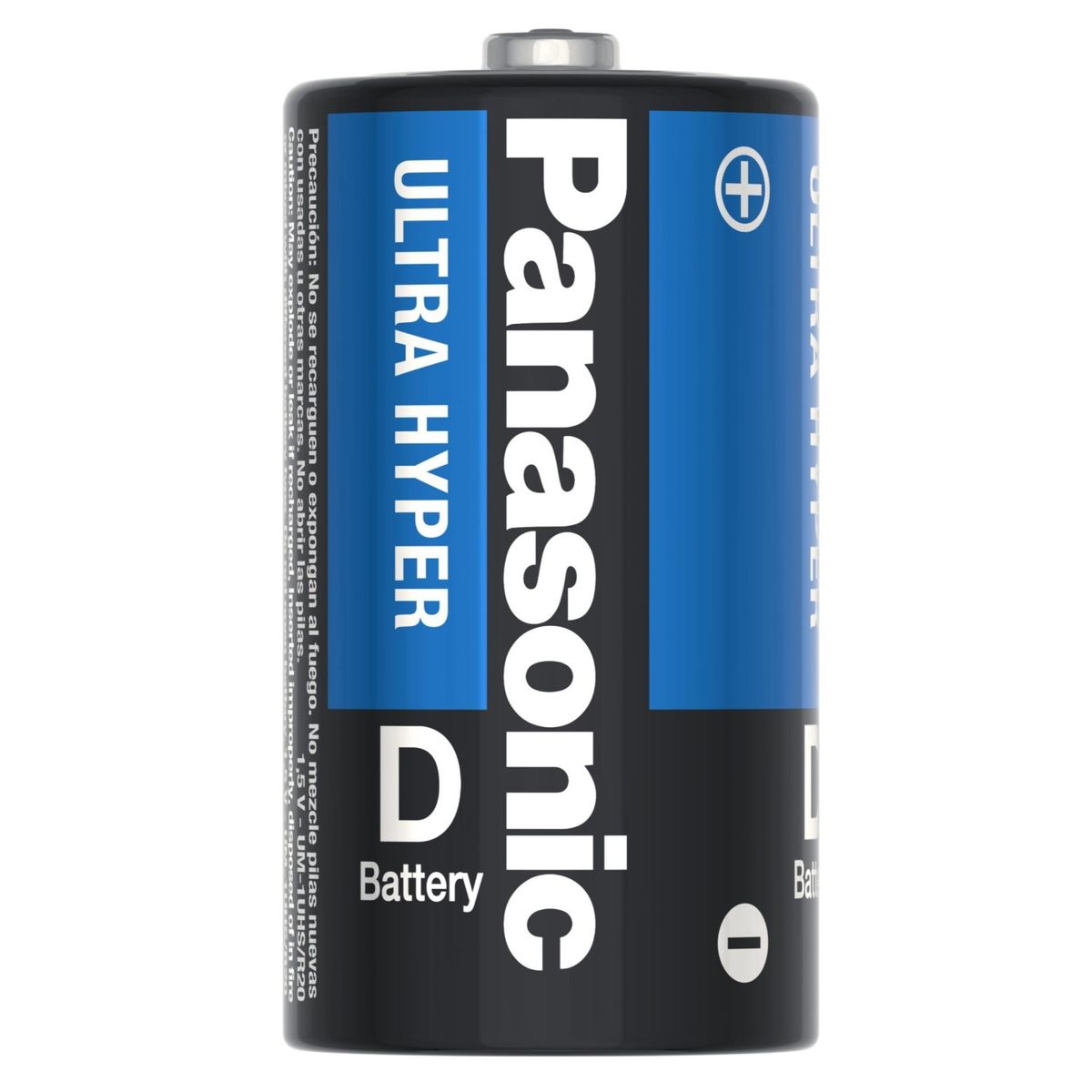 PANASONIC - Pack 24 Pilas Panasonic D Ultra Hyper Manganeso